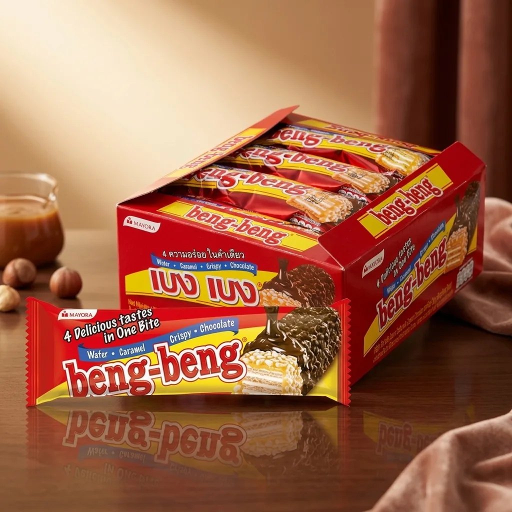 Beng Beng Chocolate Wafer 20g (Pack of 12)