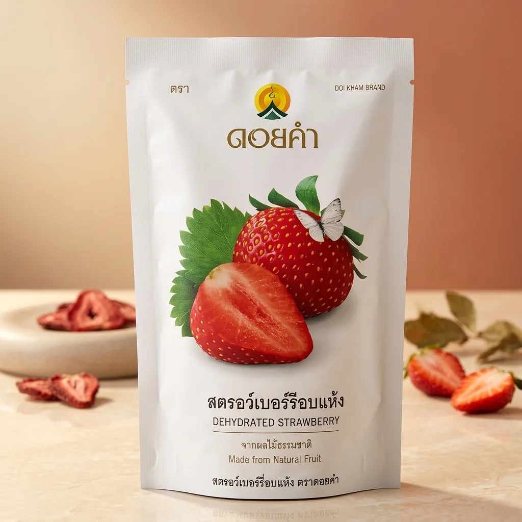 Doi Kham Dehydrated Strawberry 140g