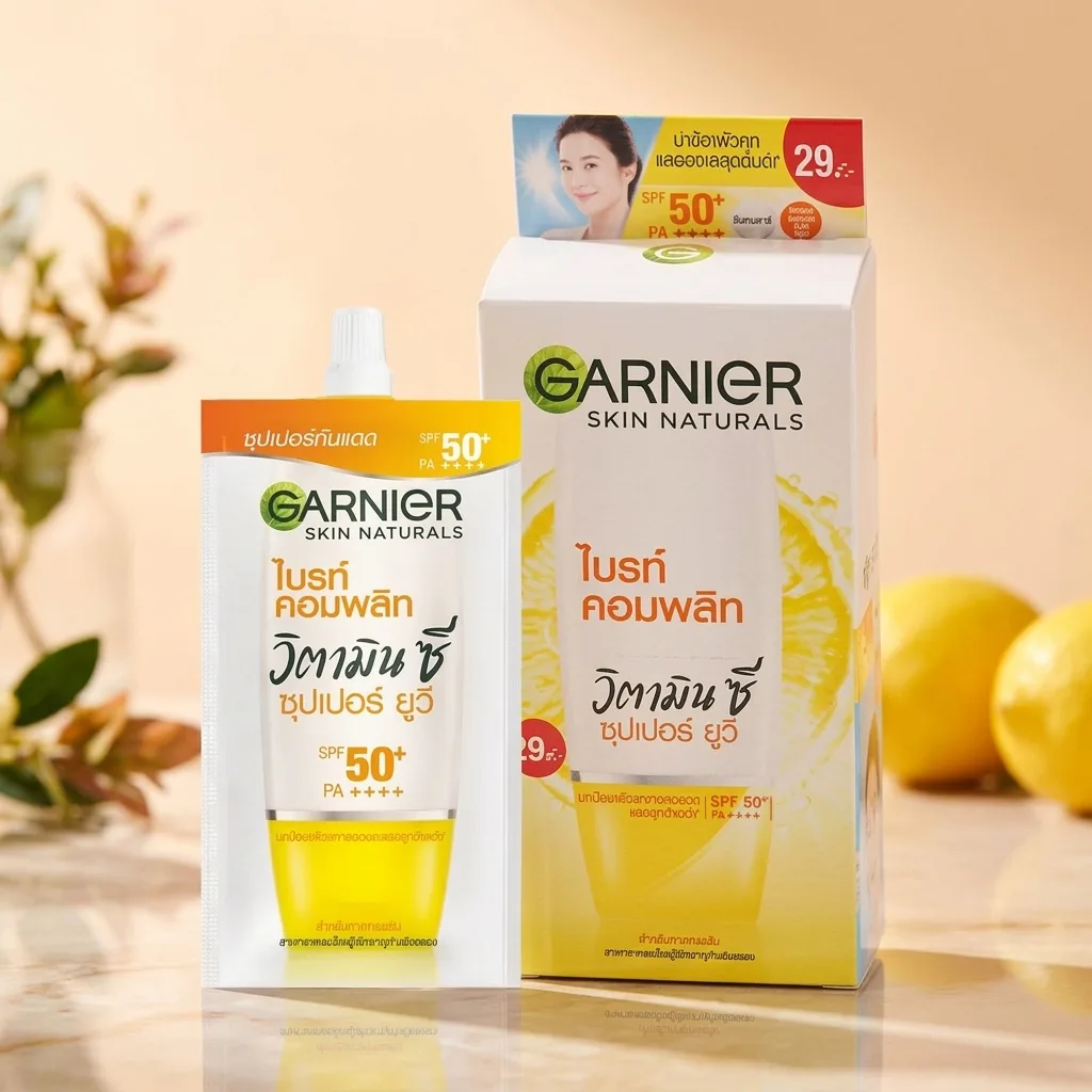 Garnier Super UV Sunscreen SPF50 7ml (Pack of 6)