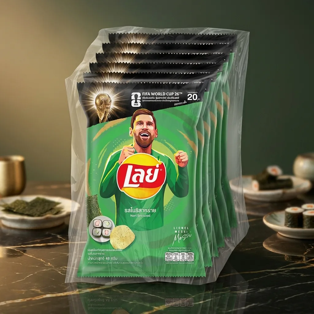 Lay's Nori Seaweed 48g (Pack of 6)