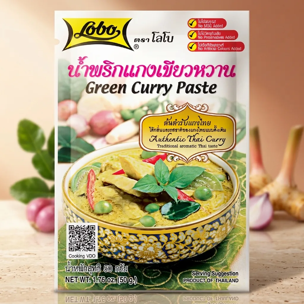 Lobo Green Curry Paste 50g