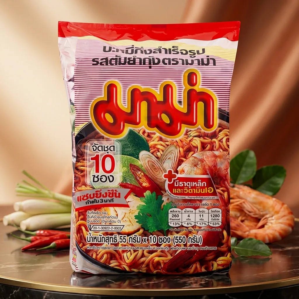 Mama Tom Yum Goong 55g (Pack of 10)
