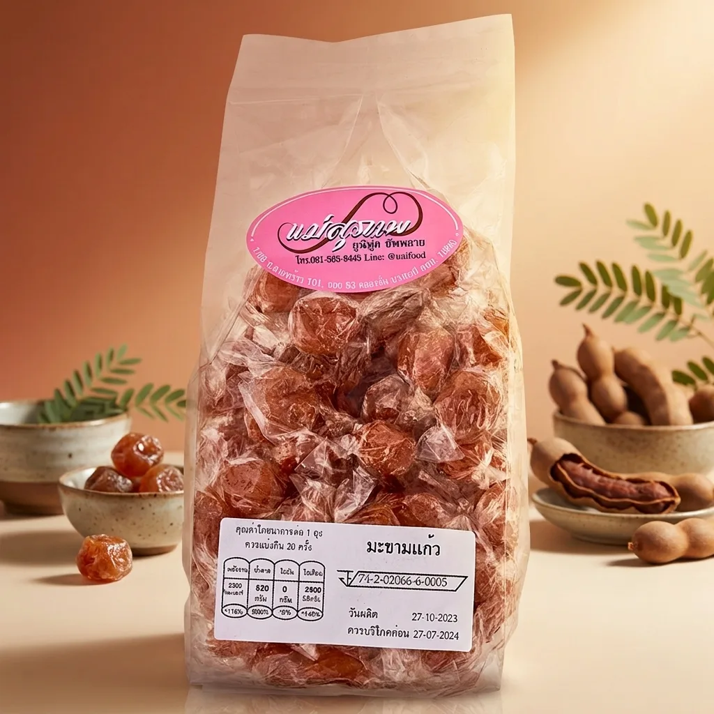 Mae Supap Tamarind Candy 600g