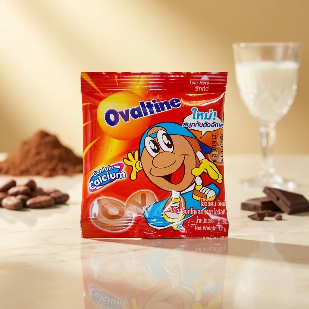 Ovaltine Chocolate Malt Tablet 12g (Pack of 24)