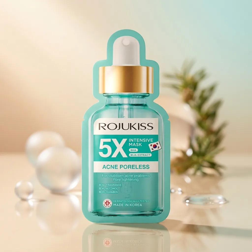 Rojukiss Acne Poreless 5X Intensive Mask 25ml (Pack of 5)