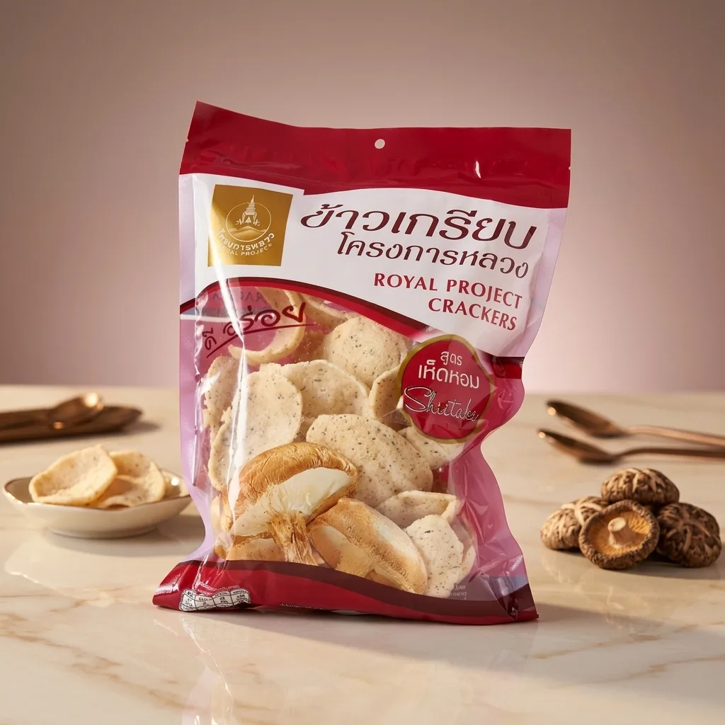 Royal Project Crispy Shiitake Chips 80g