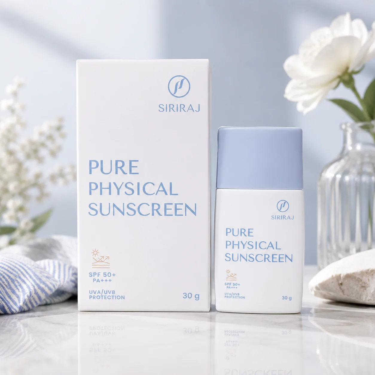 Siriraj Pure Physical Sunscreen 30g