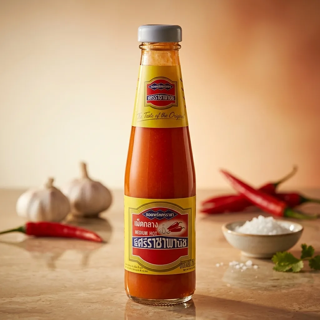 Sriraja Panich Chili Sauce Medium 250g (Pack of 3)
