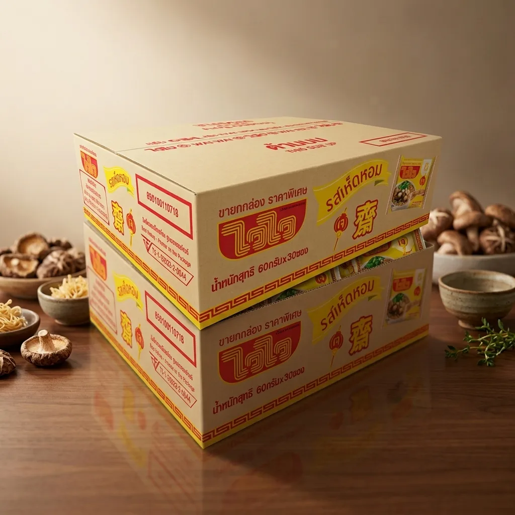 Wai Wai Vegetarian Shiitake 60g (Case of 30)