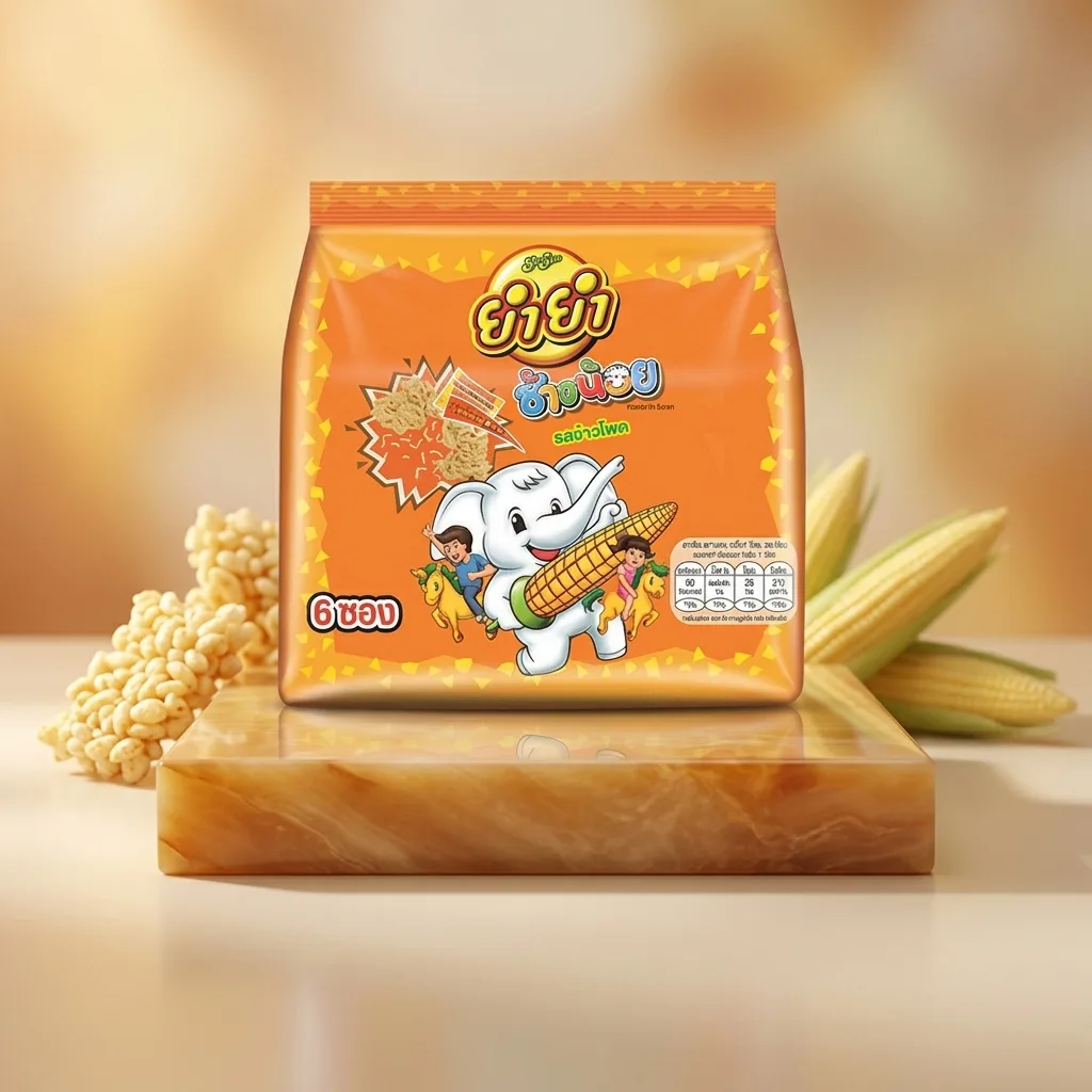 Yum Yum Chang Noi Corn 120g (Pack of 6)